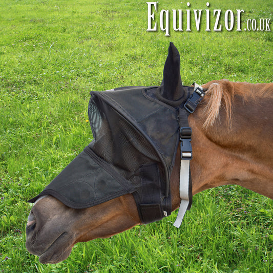 Equivizor Solar Vizor (with nose flap and ears) - Cob